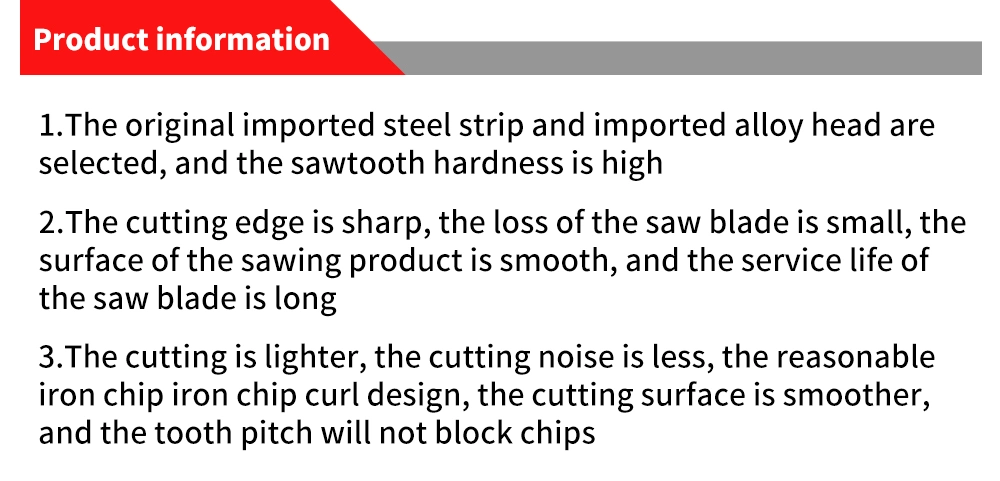 Tct Wood Carbide Tipped Band Saw Blade Wood Cutting